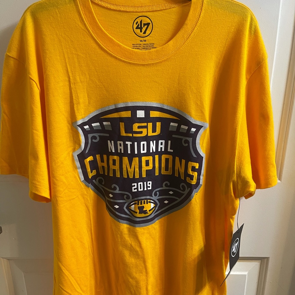 LSU NATIONAL CHAMPIONS 2019 New Never Worn w/tag